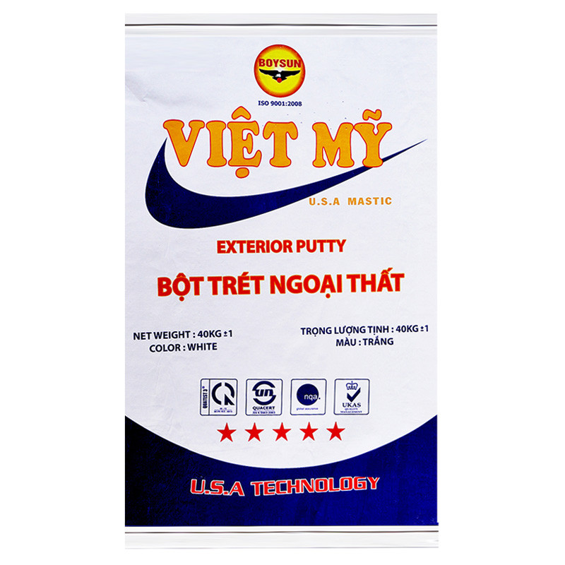 Bột trét Việt Mỹ ngoại thất