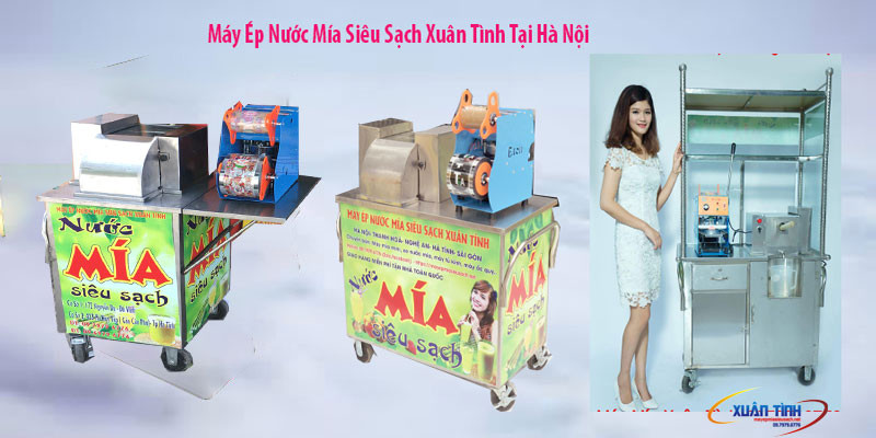 Máy ép nước mía Xuân Tình tại Hà Nội free ship tận nhà