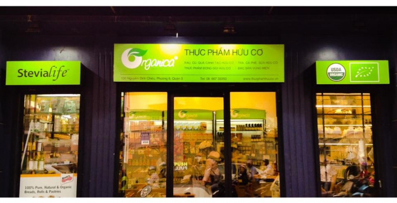 Một cửa hàng Organica tại Thành phố Hồ Chí Minh