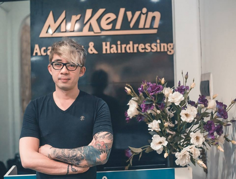 Salon MrKelvin với những nhà tạo mẫu tóc chuyên nghiệp