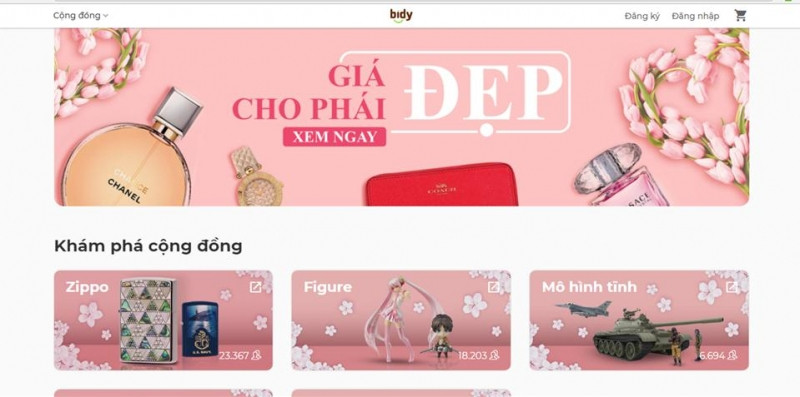 Sàn giao dịch Bidy