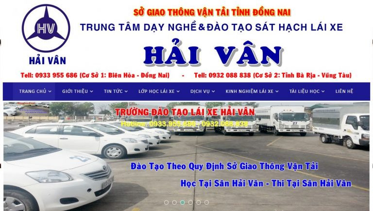 Trung tâm dạy nghề và đào tạo, sát hạch lái xe Hải Vân