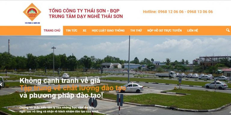 Tổng công ty Thái Sơn - BQP - Trung tâm dạy nghề Thái Sơn