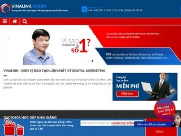 Trung tâm đào tạo Marketing online Vinalink