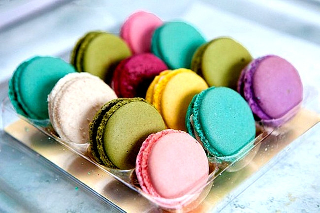 Macaron xinh xắn và hấp dẫn