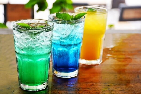 Món Mojito Blue mát lạnh, sảng khoái cho ngày hè.