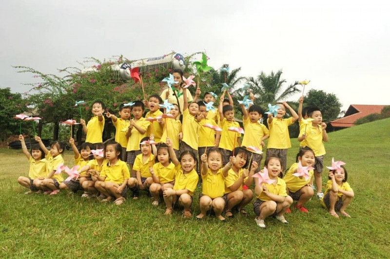 Hoạt động trải nghiệm của các bạn nhỏ trường mầm non Sao Việt - Sơn Tây