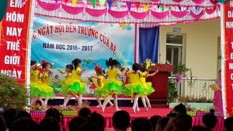 Văn nghệ tại Trường mầm non Phước Thịnh