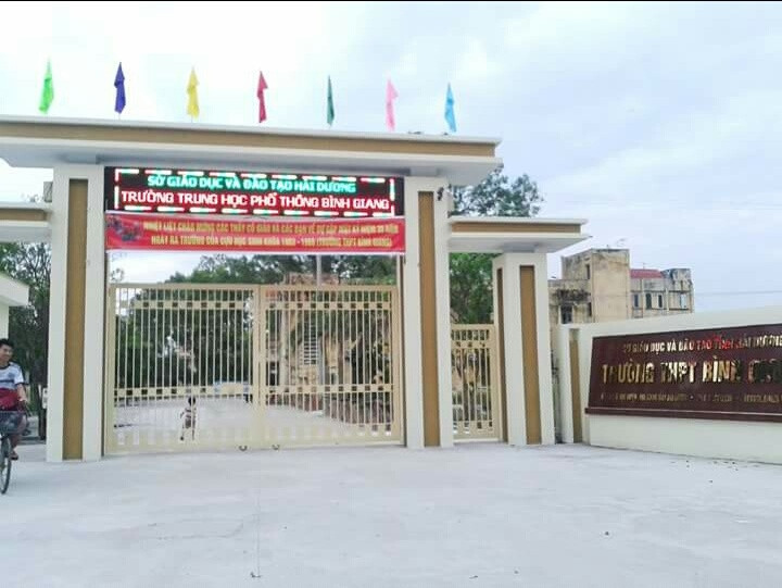 THPT Bình Giang tại xã Thái Học, huyện Bình Giang, tỉnh Hải Dương