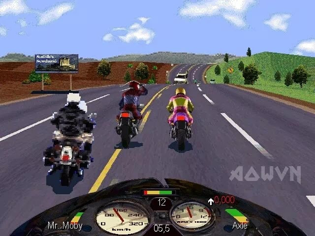 Tựa game Road Rash