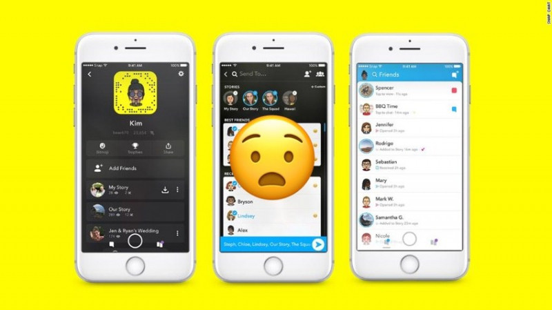 Ứng dụng Snapchat trên iPhone