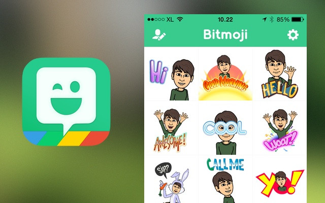 Ứng dụng Bitmoji trên iPhone