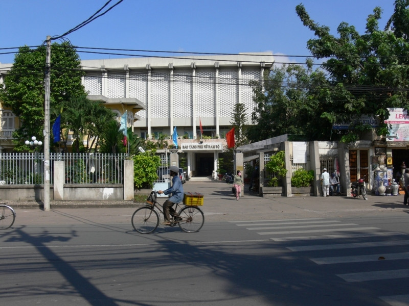 Cổng chính Bảo tàng Phụ nữ Nam bộ (Số 202 Võ Thị Sáu, Phường 7, Quận 3, Tp.Hồ Chí Minh