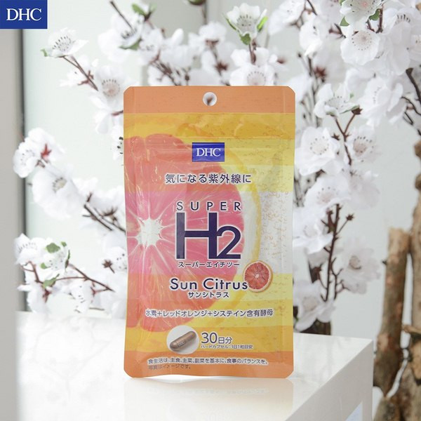 ﻿﻿Viên uống chống nắng DHC Super H2 Sun Citrus Nhật Bản