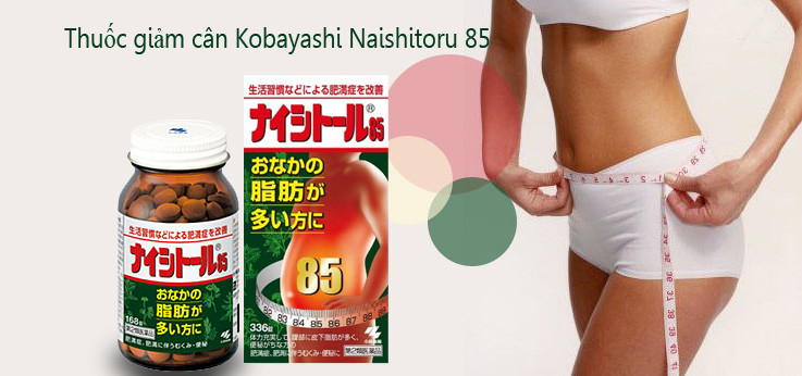 Viên giảm béo bụng Nhật Bản Naishitoru 85