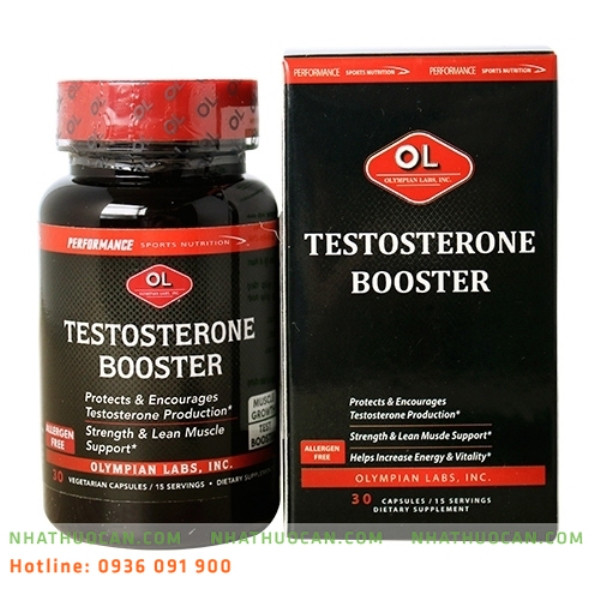 Testosterone Booster Tăng Cường Sinh Lực Nam Giới Tốt Nhất Hiện Nay