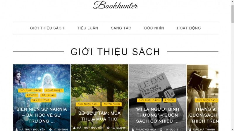 Bookhunterclub.com - hội của những kẻ săn sách