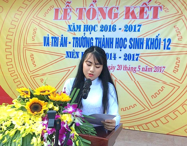 Bài phát biểu khai giảng năm học mới của học sinh THPT (số 1)