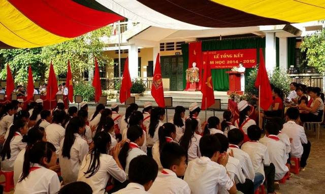 Bài phát biểu tổng kết năm học của hiệu trưởng trường THCS