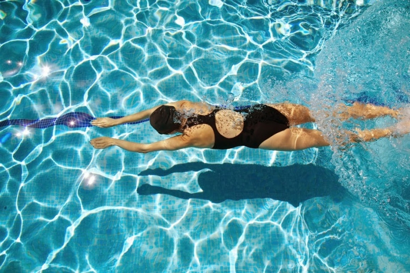 Bơi lội giúp tăng vòng ba hiệu quả