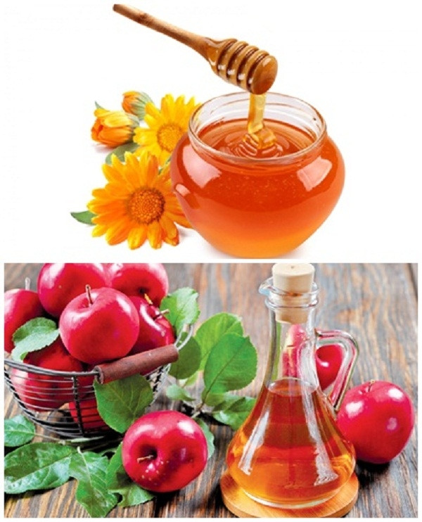 Mật ong và giấm táo giúp giảm cholesterol trong máu