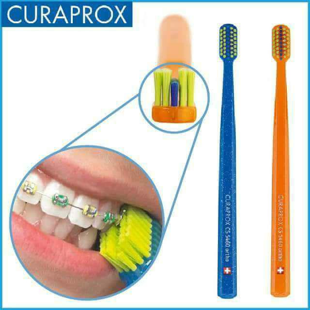 Bàn Chải Đánh Răng Cho Người Niềng Răng Curaprox CS 5460 Ortho