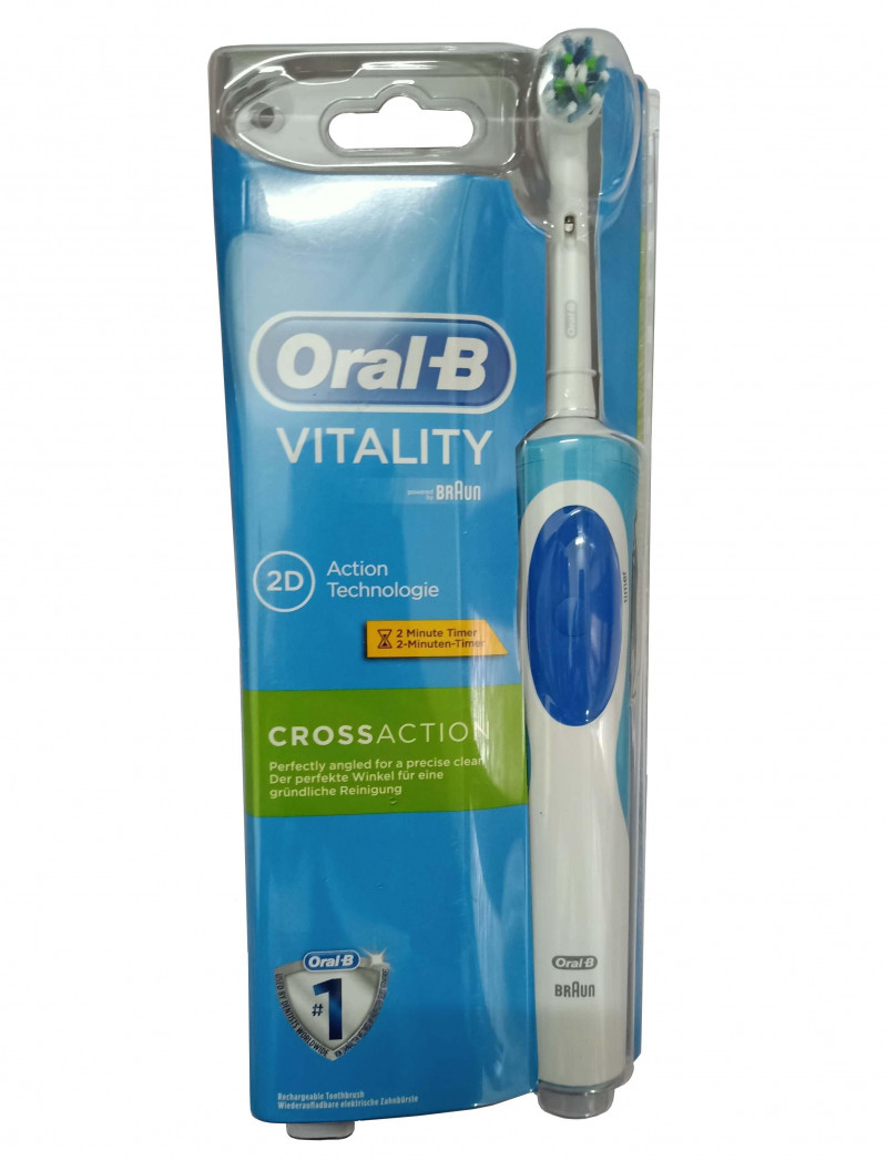 Bàn chải đánh răng điện Oral-B Vitality Cross Action