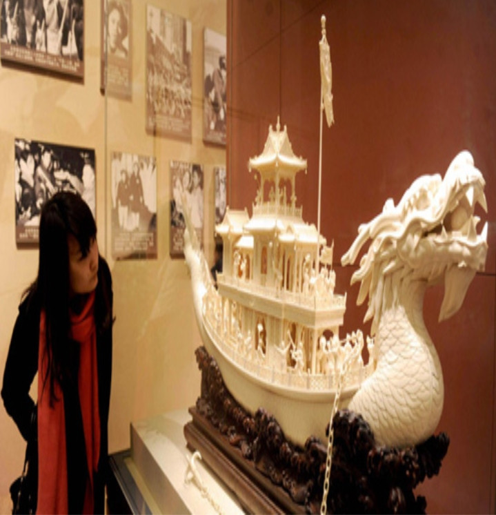 Bên trong bảo tàng Quốc gia Trung Quốc