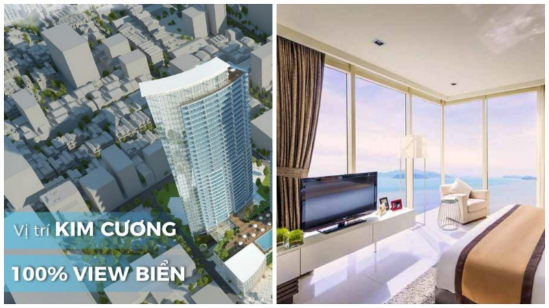 Infinity Field Premier Residences với 100% các căn hộ đều có view biển