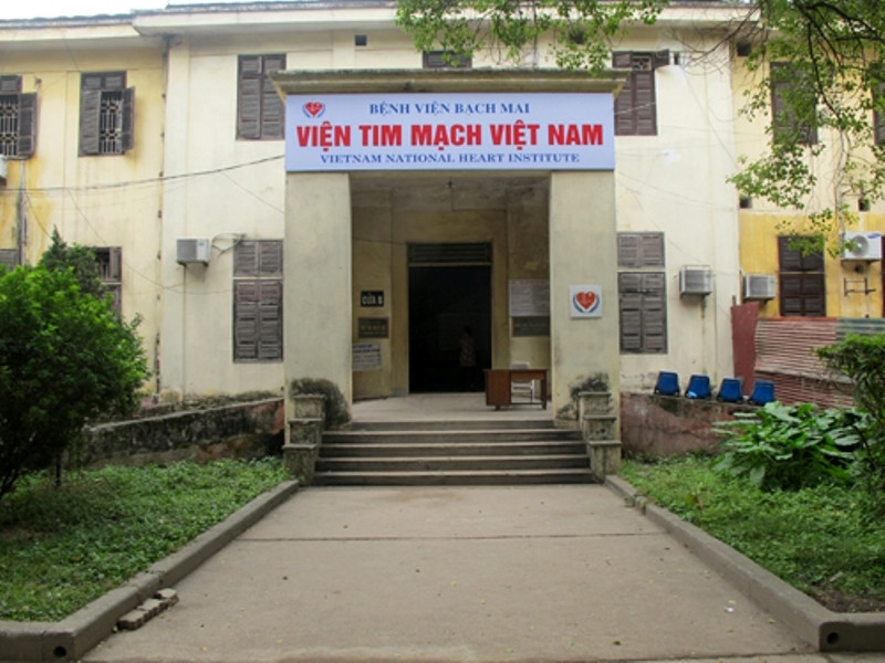 Hình ảnh viện tim mạch Việt Nam