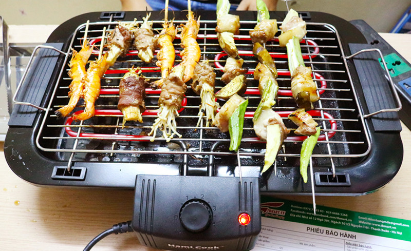 Bếp nướng điện không khói Hami Cook Hàn Quốc