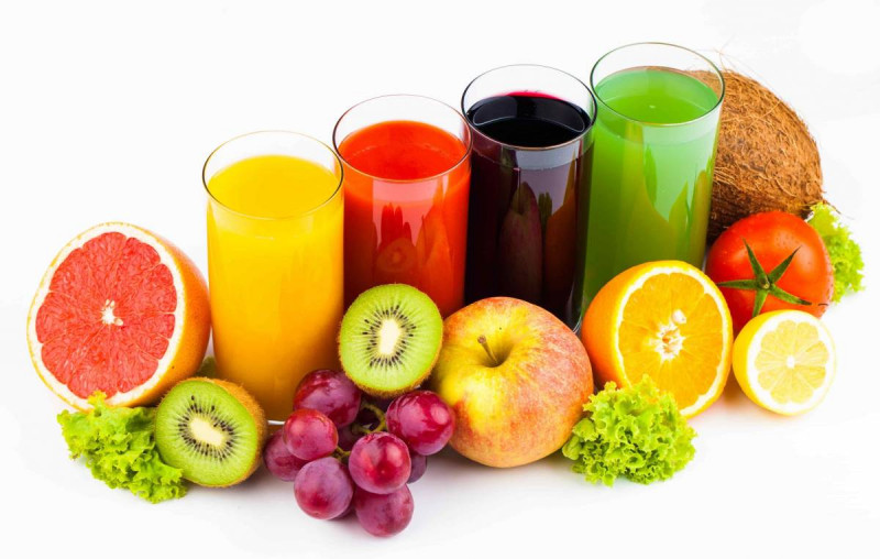 Ăn trái cây an toàn hay uống các loại nước ép trái cây 1 – 2 lần/ngày trong thực đơn ở cữ