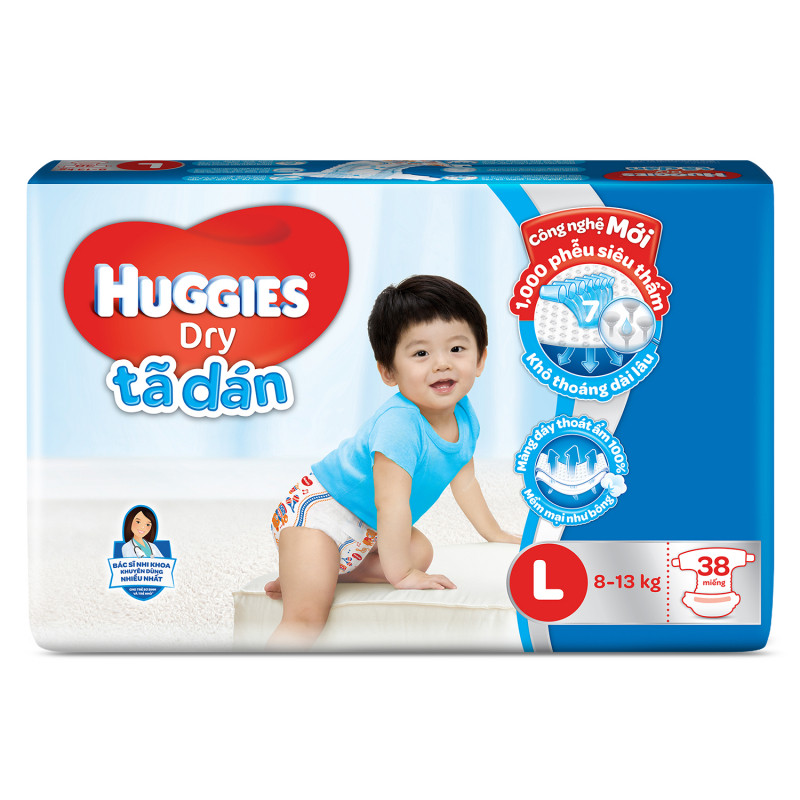 Bỉm Huggies uy tín đến từ Hoa Kỳ