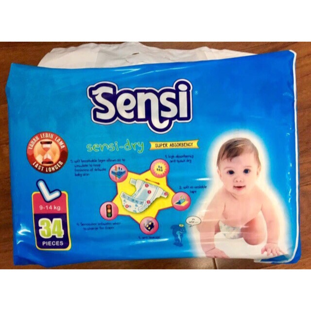 Bỉm Sensi﻿ ﻿đầy đủ các loại cho các bé từ 3kg – 25kg