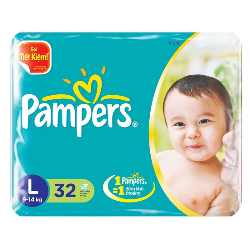 Được sản xuất từ nguyên liệu đặc biệt, bỉm Pampers có độ thoáng khí cao với mặt đáy mềm như bông