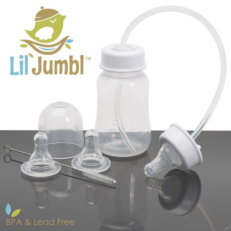 Bình sữa rảnh tay Lil Jumbl