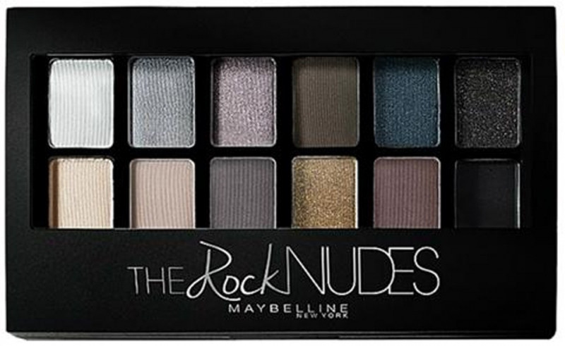 Bảng màu mắt tông nuy cá tính Maybelline New York The Rock Nudes 9g