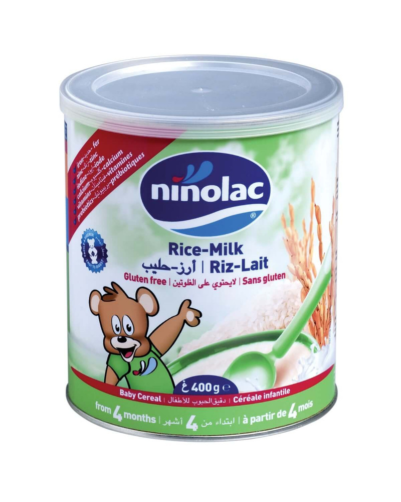 ﻿Bột ăn dặm Ninolac- Gạo sữa 400gr