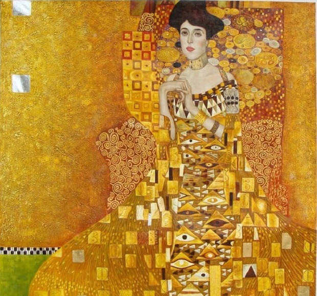 Chân dung của Adele Bloch-Bauer I - Gustav Klimt