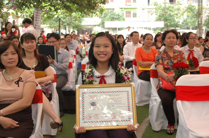 Đào Thị Thủy Dương - đạt giải Nhất cuộc thi Viết thư quốc tế UPU lần thứ 42