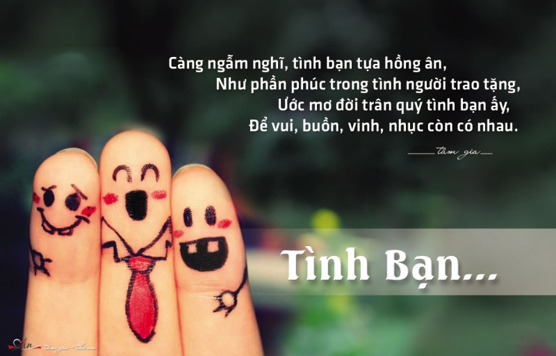 Có một người bạn để tâm sự.