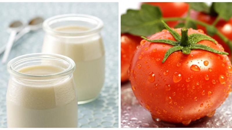 Mặt nạ từ hỗn hợp cà chua và sữa chua là một phương pháp chăm sóc da trắng sáng tự nhiên khá đơn giản nhưng lại mang lại hiệu quả rất lớn cho da bạn