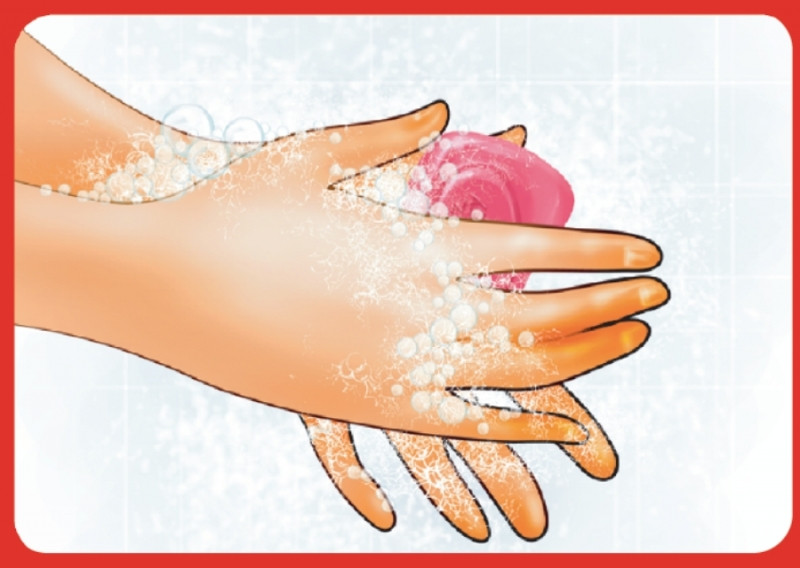 Rửa tay thường xuyên giúp bạn chống được vi khuẩn gây bệnh
