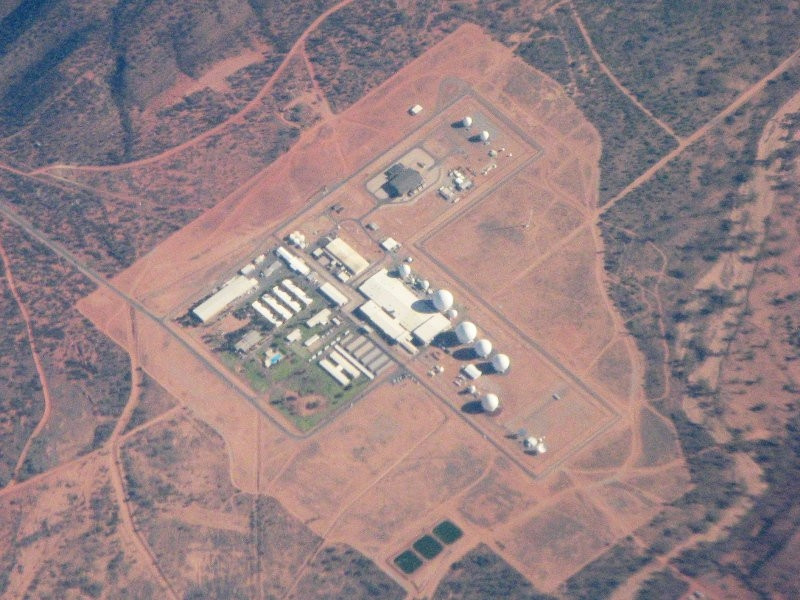 Hình ảnh Pine Gap từ Google Maps