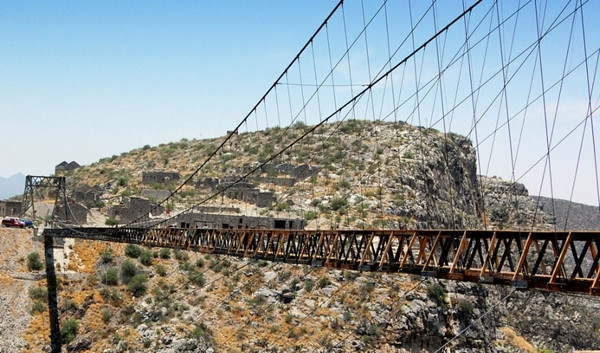 Cầu Puente de Ojuela ở Mexico