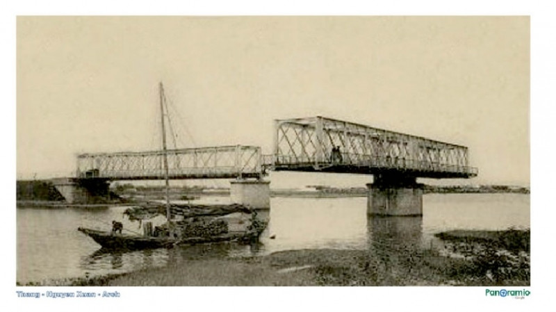 Hình ảnh cầu Quay ngày xưa - Khi cầu vẫn còn quay được