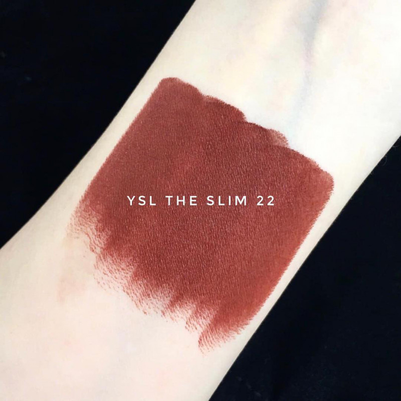 ﻿﻿YSL Rouge Pur Couture The Slim Ironic Burgundy 22