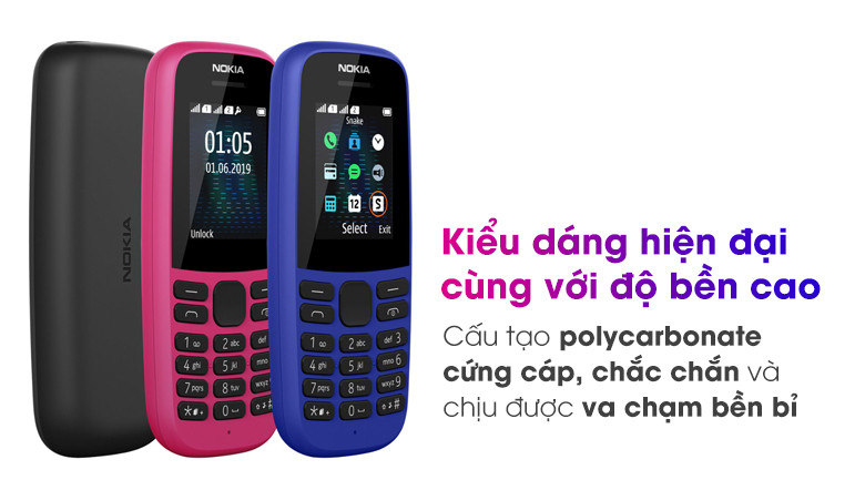 Điện thoại Nokia 105 Dual (2019)