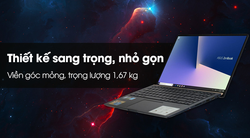 Laptop Asus ZenBook 15 UX533FD i5 8265U/8GB/256GB/GTX1050/Túi/Win10 (A9035T)