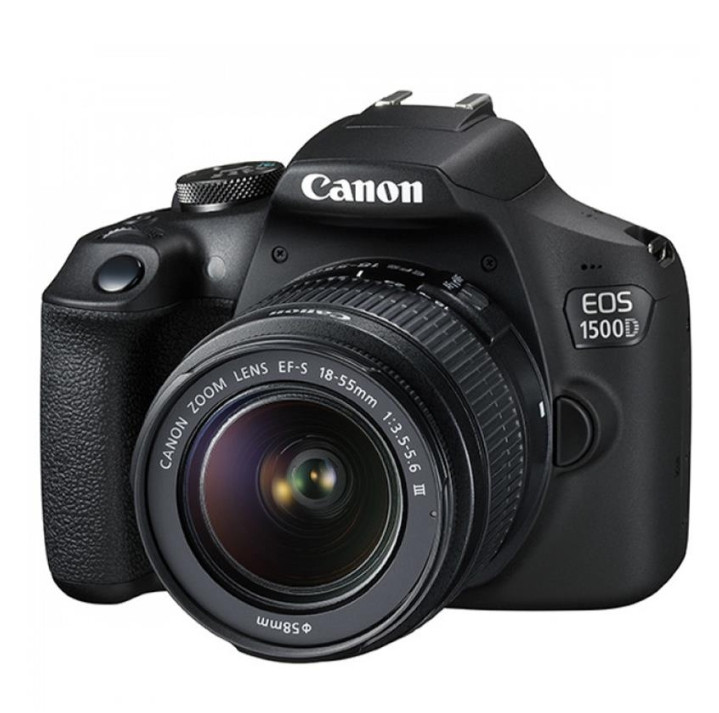 Máy ảnh Canon EOS 1500D Kit 18-55mm F3.5-5.6 IS II (Đen)